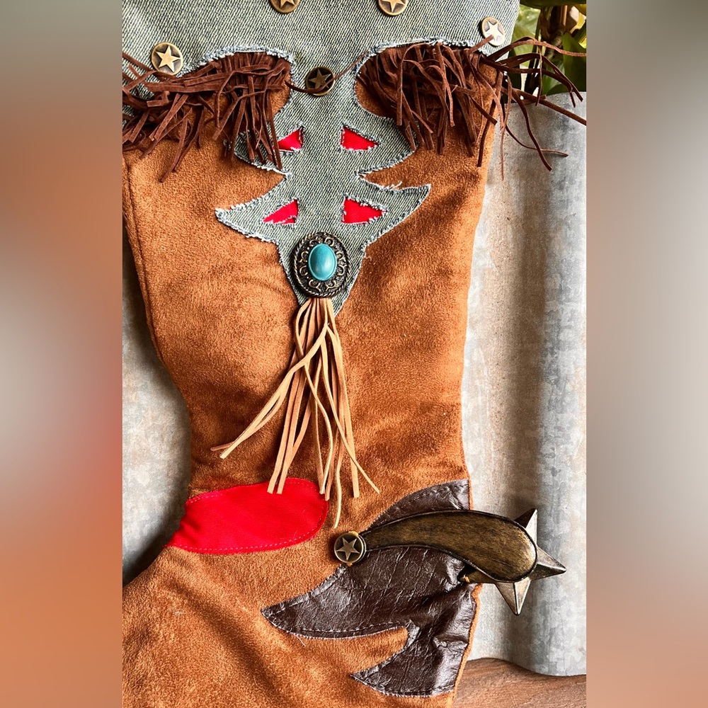 Cowboy stocking - Picture 2 of 3